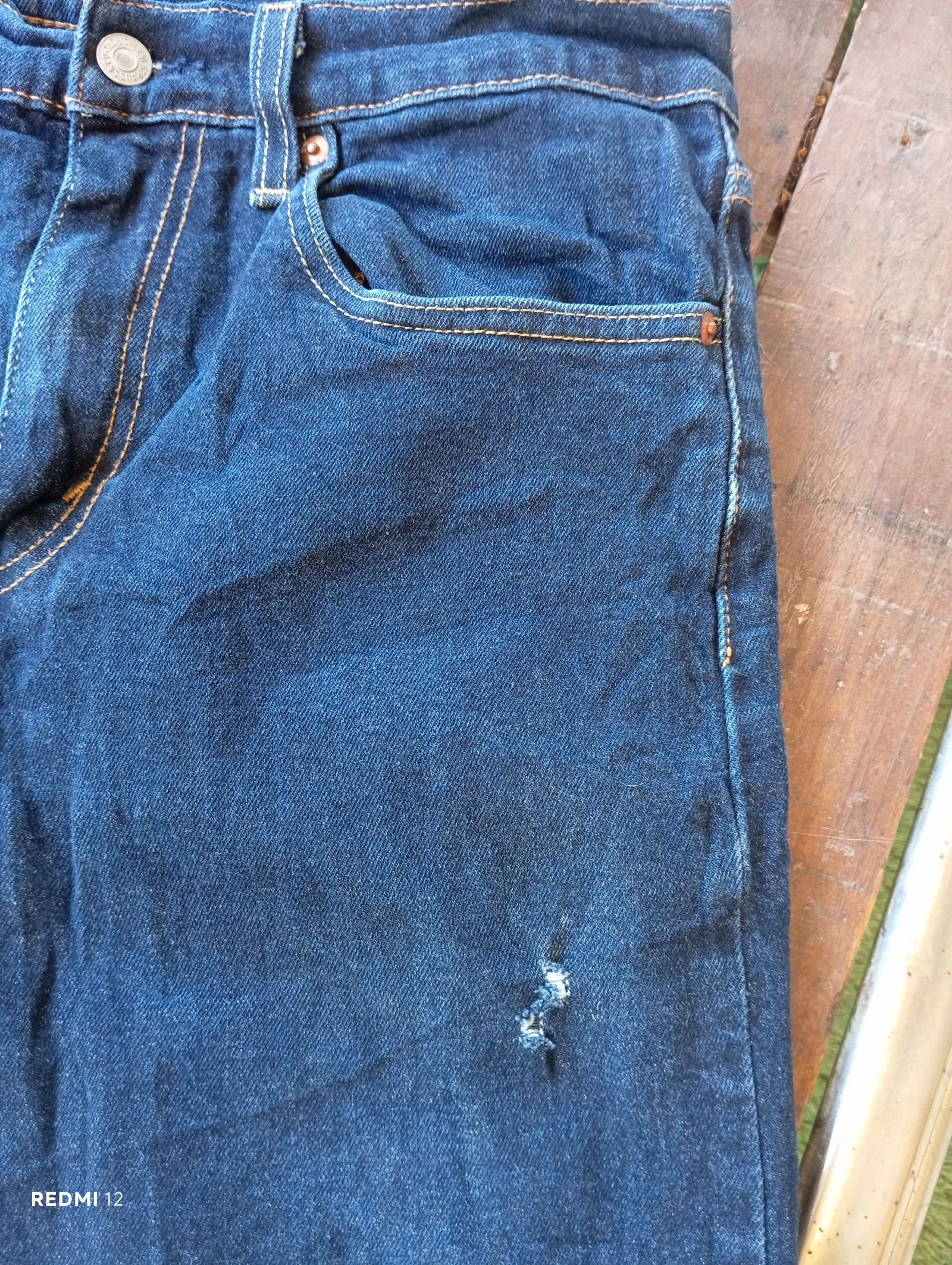 Levi's 502 Original Jeans - Size W31 L32 - Dark Blue – photo 5